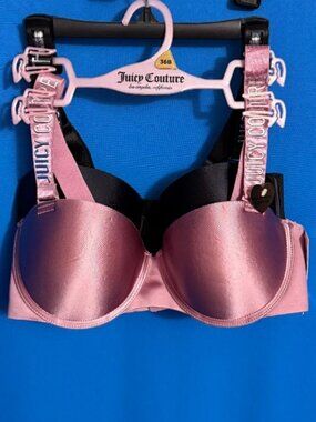 NEW / NWT ~ $48 JUICY COUTURE MULTI WAY PADDED PUSH UP BRA ~ 36B / 36 B ~ 2 PACK